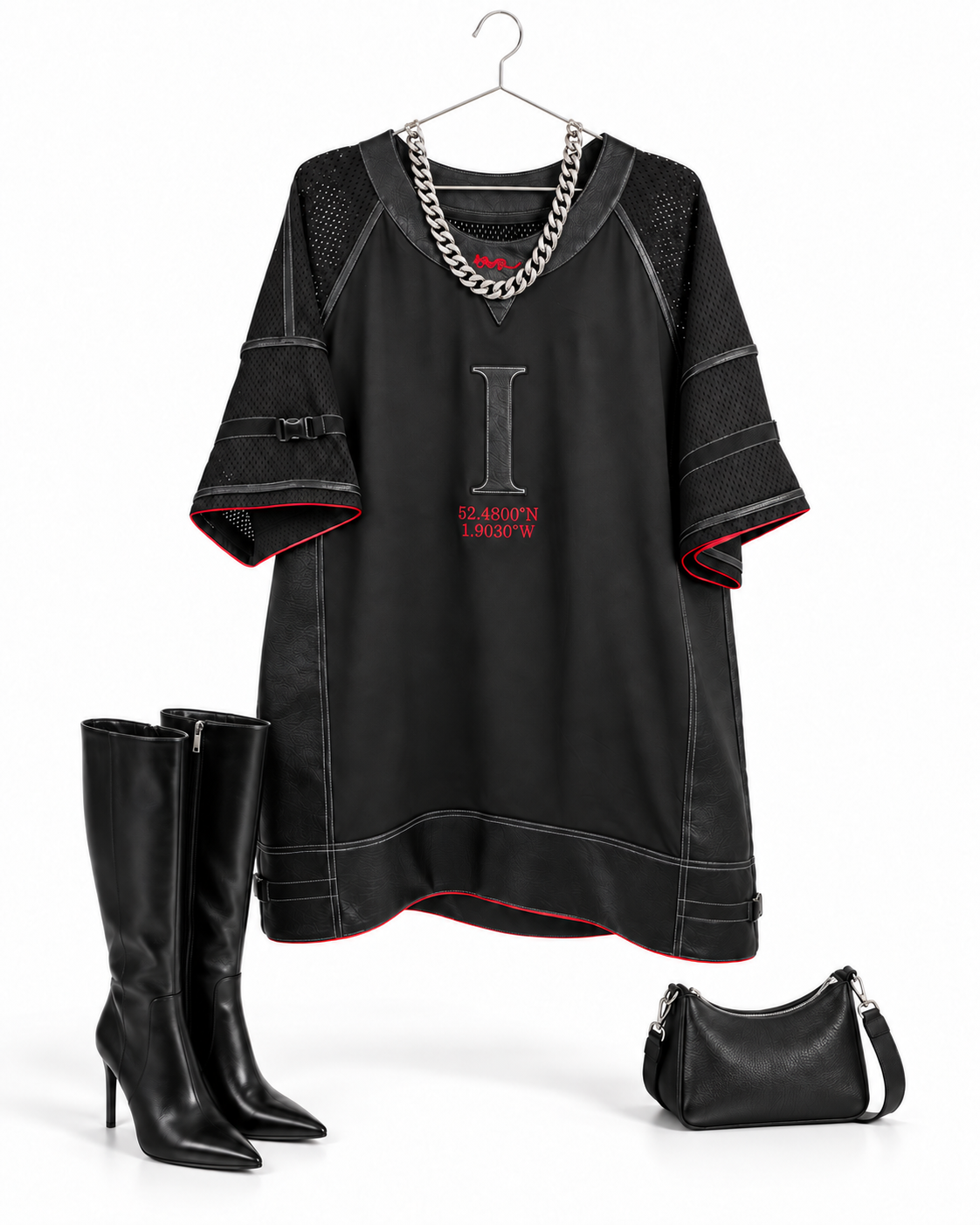 Madame Patrôn 'Own League' Jersey Dress