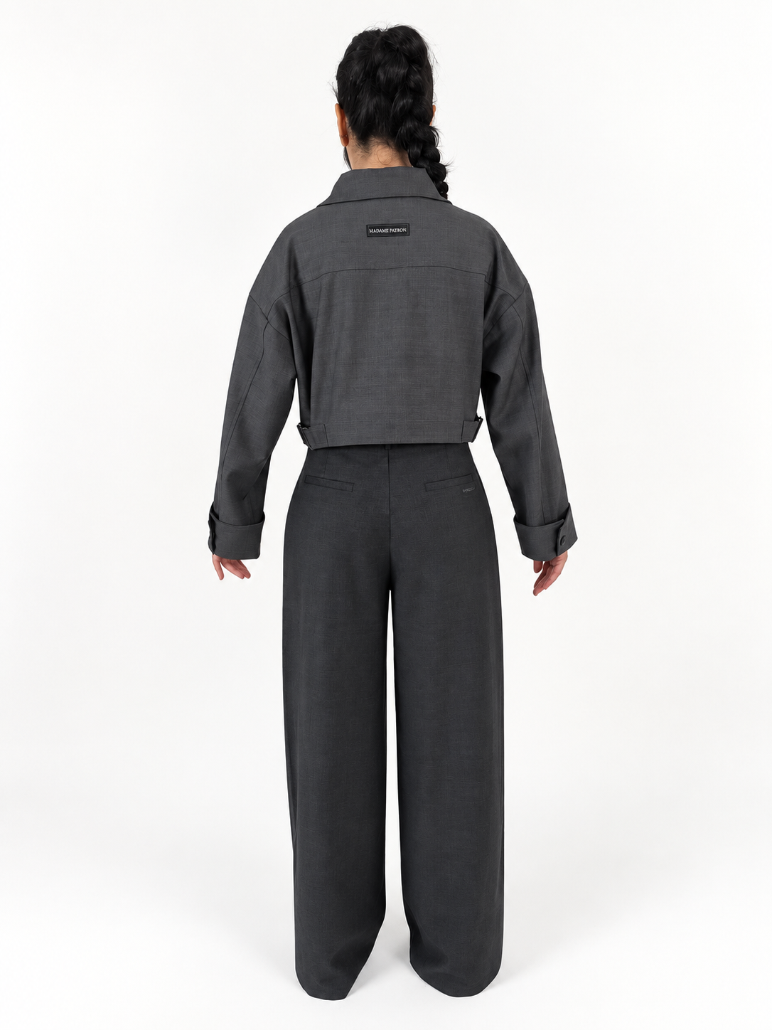 Off-Duty Cropped Utility Jacket