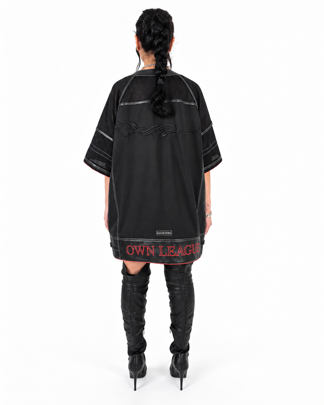 Madame Patrôn 'Own League' Jersey Dress