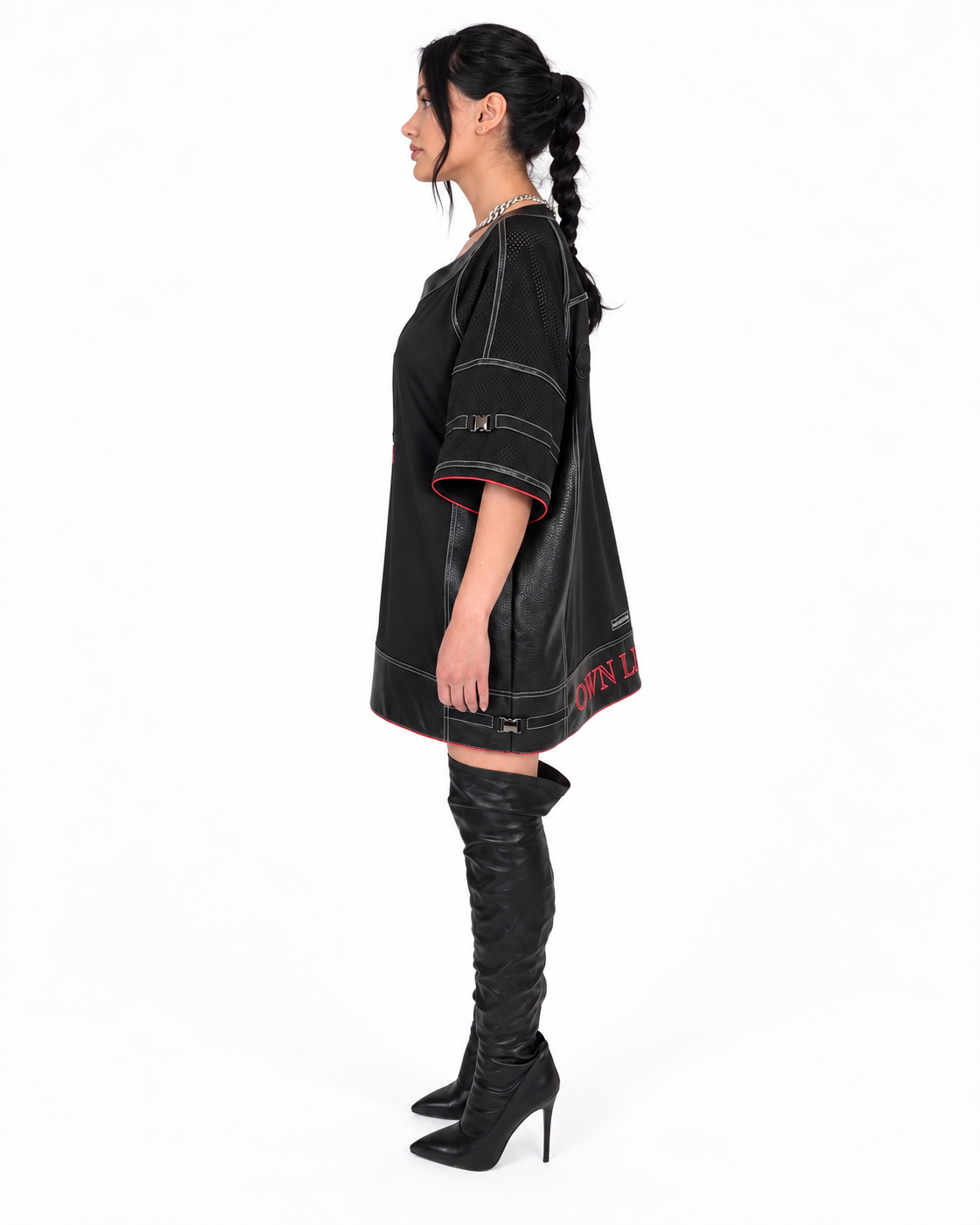 Madame Patrôn 'Own League' Jersey Dress