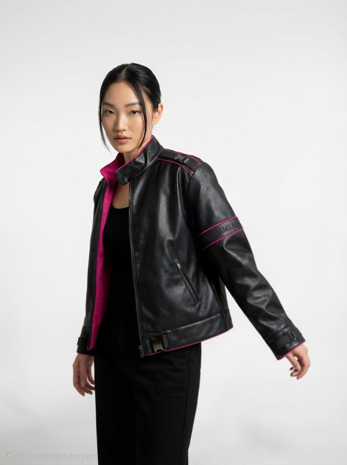 Oversized Biker Jacket