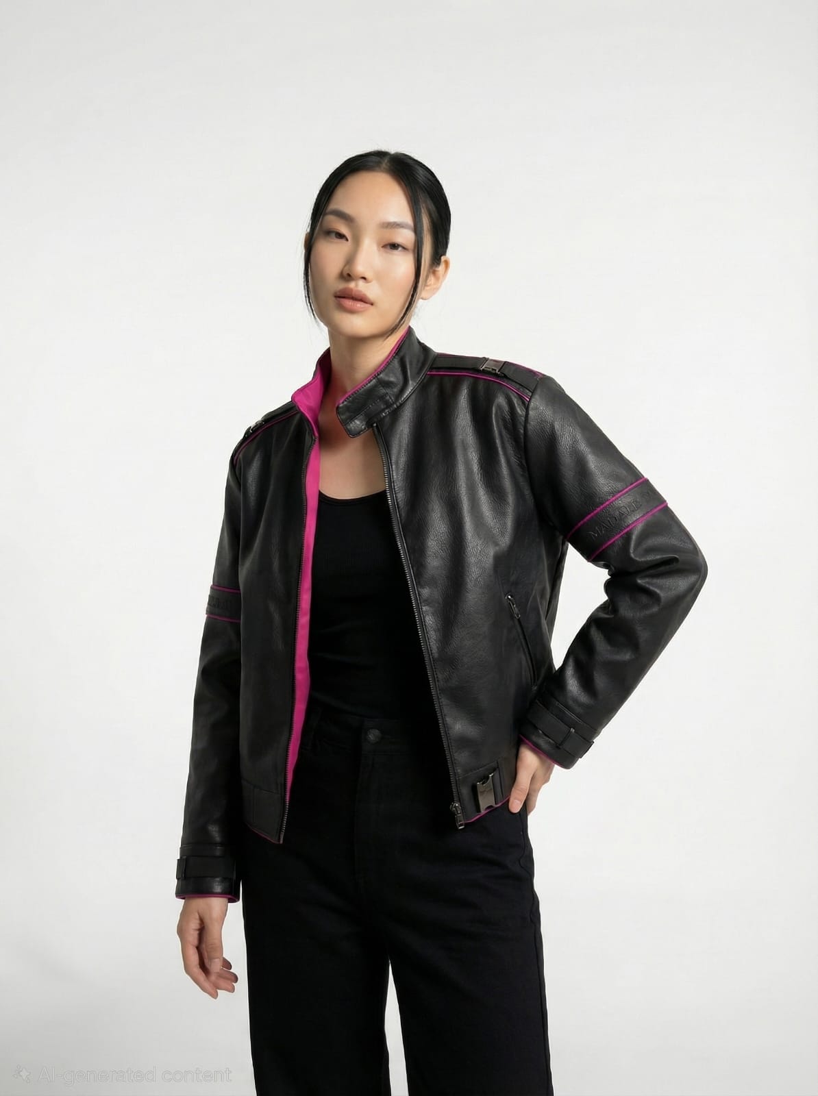 Oversized Biker Jacket