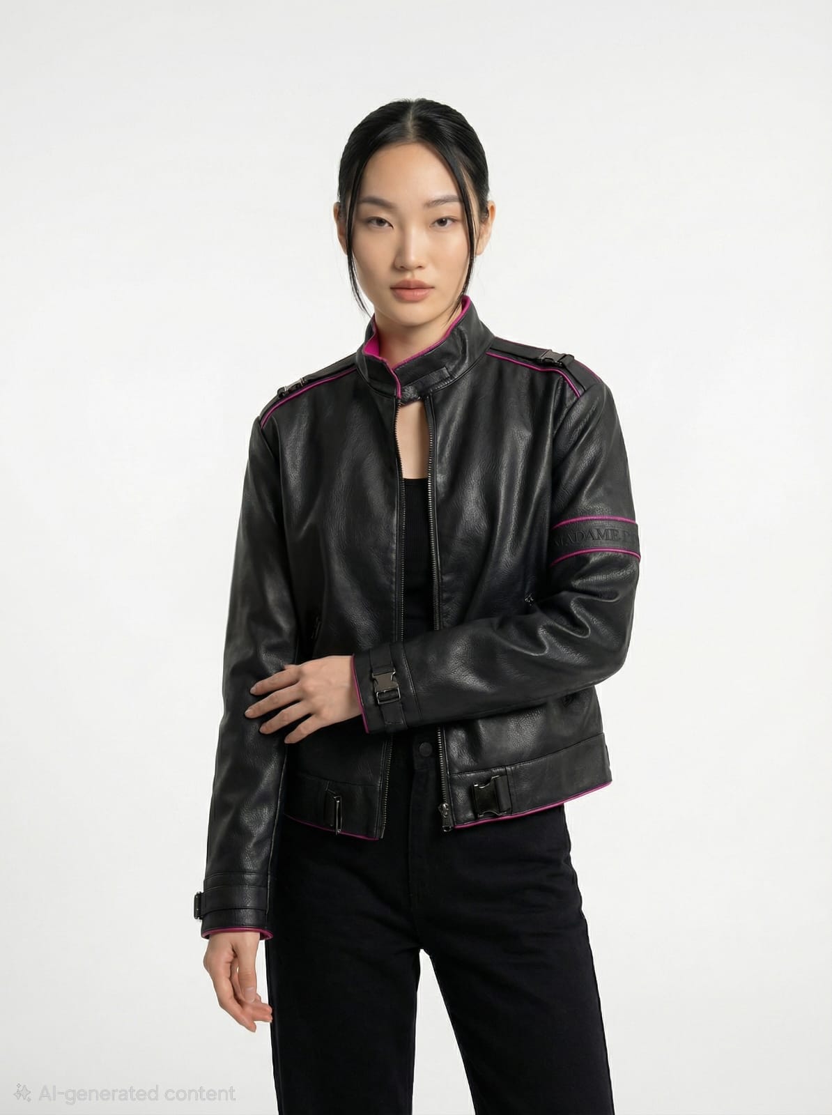 Oversized Biker Jacket